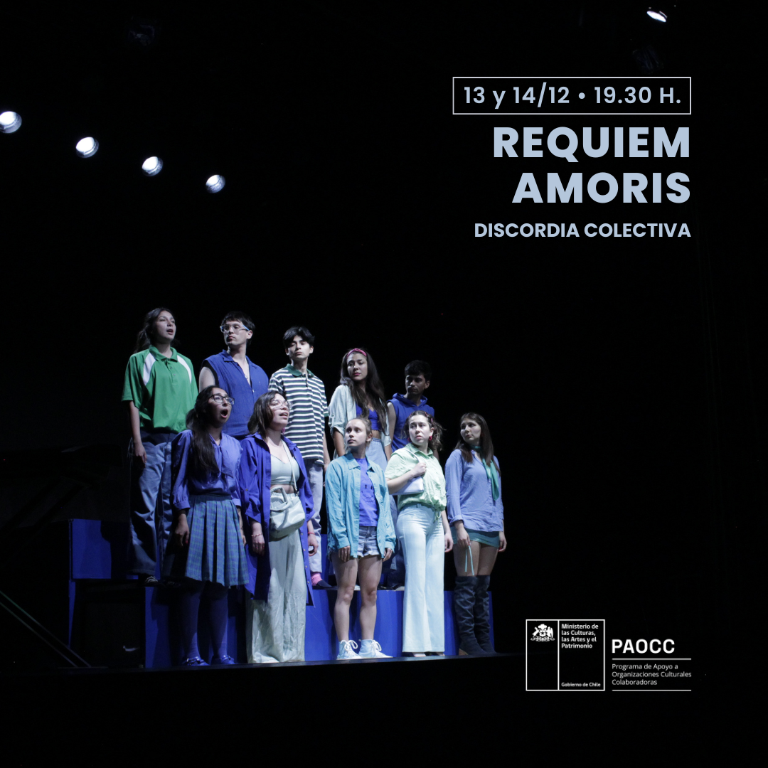 Requiem Amoris – Discordia Colectiva | 13 y 14 de Diciembre a las 19:30 hrs.